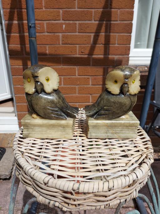 Buy & Sell Kings Norton Birmingham - Photos for Vintage alabaster owls book ends