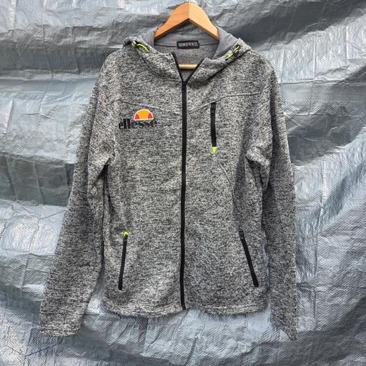 Buy & Sell Stourbridge Dudley - Photos for Ellesse Full Zip Grey Hoodie Size Large