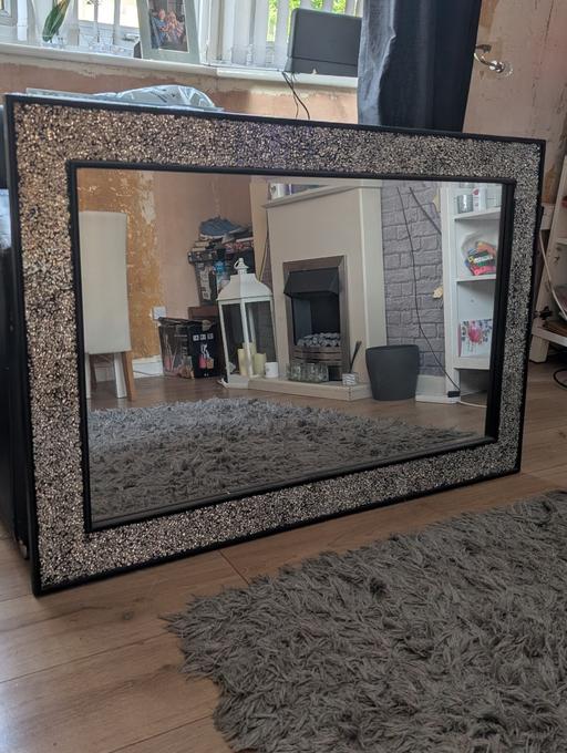 Buy & Sell Bushbury Wolverhampton - Photos for Black large mirror