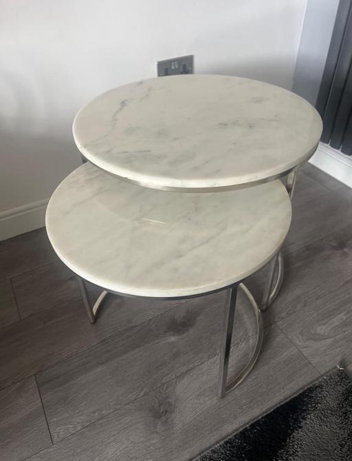 Buy & Sell Gallows Corner East London - Photos for Marble Nest Tables - Retail £350