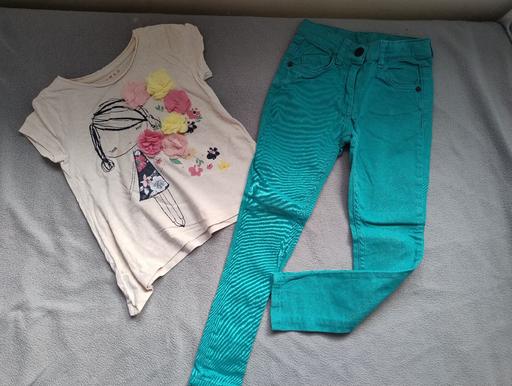 Buy & Sell Moxley Walsall - Photos for 5-6 years Girls Nutmeg top & George trousers