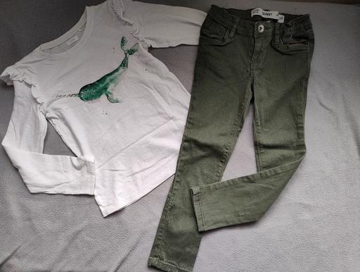 Buy & Sell Darlaston Walsall - Photos for 5-6 years Girls Next top & Denim Co trousers