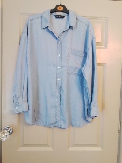 Buy & Sell Bells Mill Dudley - Photos for size 14 oversized denim cotton shirt