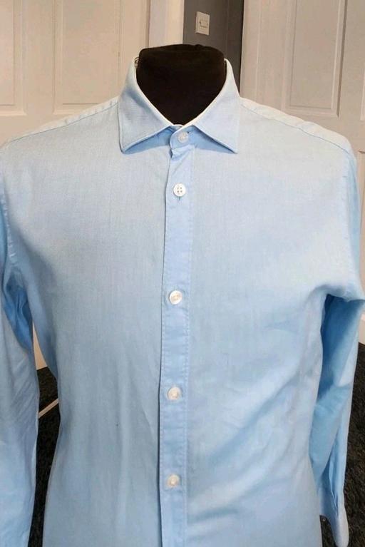 Buy & Sell Yardley Birmingham - Photos for mens zara formal shirt, slim fit baby blue,