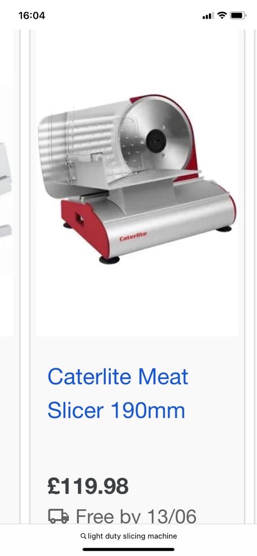 Buy & Sell Witley Waverley - Photos for Caterlite. Light duty slicer