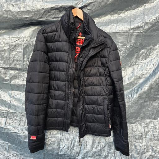 Buy & Sell Stourbridge Dudley - Photos for Superdry Fuji Puffer Coat Black Size L