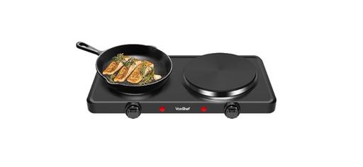 Buy & Sell Southend South East London - Photos for Vonshef two ring electric hotplate in red