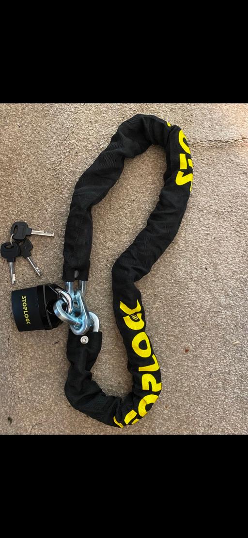 Buy & Sell Trimdon County Durham - Photos for Stoplock chain motorbike lock 1.2m