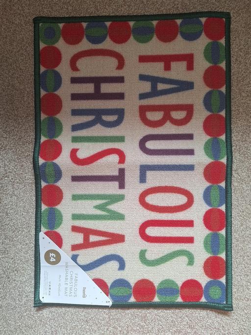 Buy & Sell Ettingshall Park Wolverhampton - Photos for New Dunelm Xmas Mat 🎄