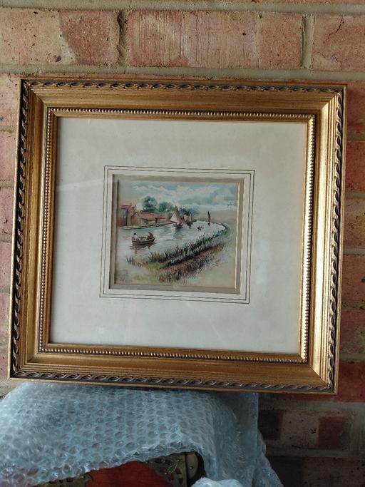 Buy & Sell Shirley South East London - Photos for SMALL WATER COLOUR PAINTING. SIGNED.