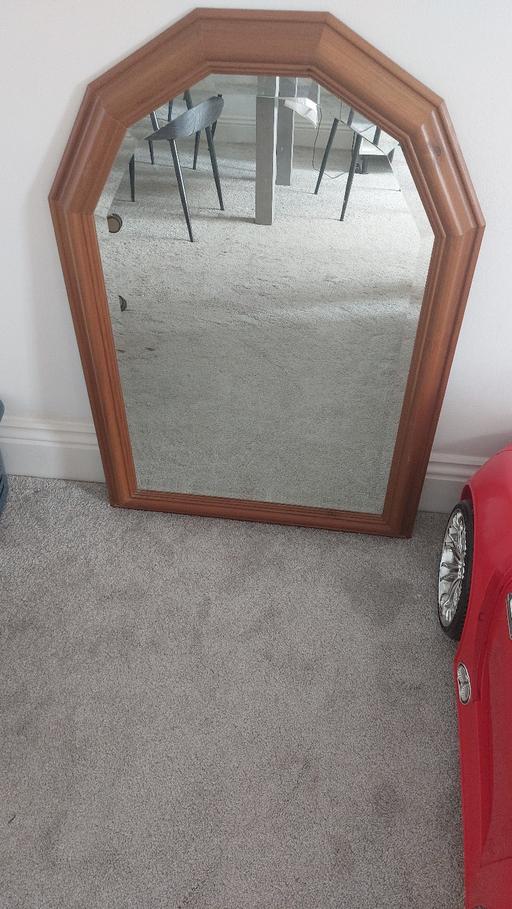 Buy & Sell West Bromwich Sandwell - Photos for Wooden Waal Mirror