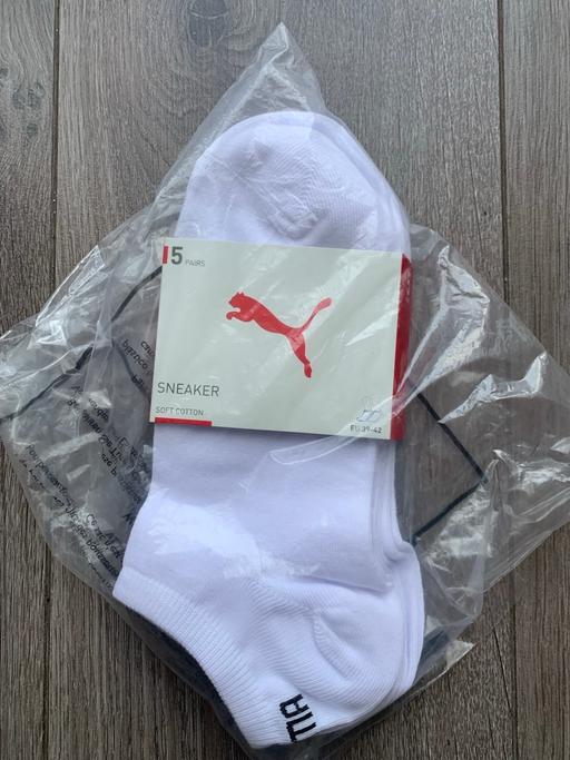 Buy & Sell Romford Havering - Photos for 5 Pairs Puma Sneaker Socks