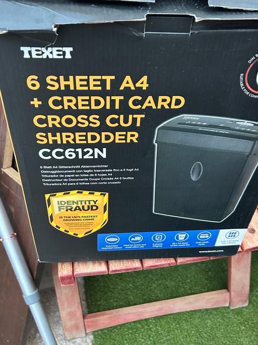 Buy & Sell Edgbaston Birmingham - Photos for Paper shredder and credit card