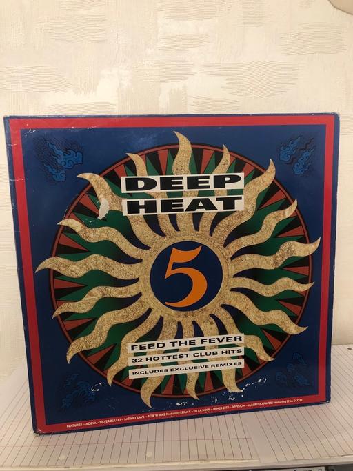 Buy & Sell Farington Moss South Ribble - Photos for Deep Heat 5 - Feed the Fever - 2 x Vinyl Lp