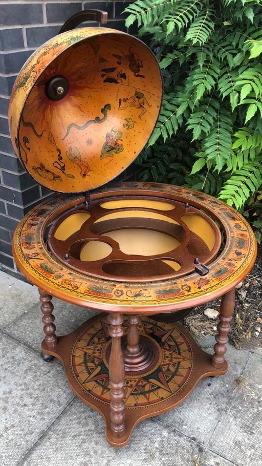 Buy & Sell Wickford Basildon - Photos for BAR ANTIQUARIAN GLOBE DRINKS TROLLEY CABINET