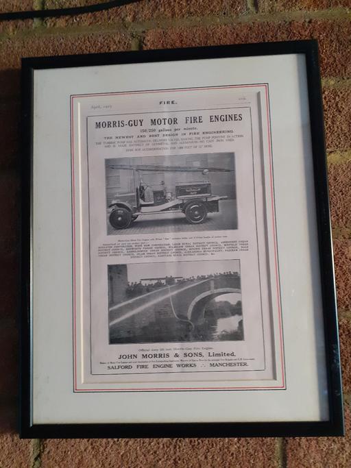 Buy & Sell Leagrave Luton - Photos for Vintage Fire Engine Brochure (LU33BY)