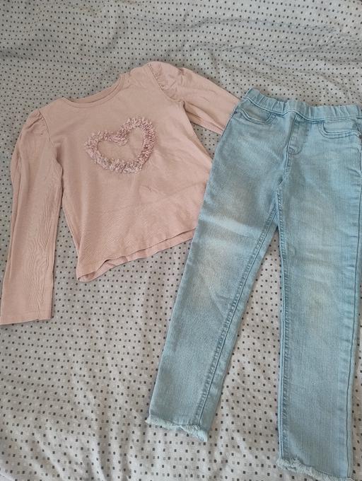 Buy & Sell Moxley Walsall - Photos for 6-7 years girls Next top and Denim Co bottoms