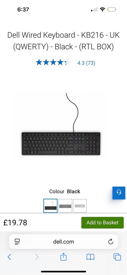 Buy & Sell Kent Tonbridge and Malling - Photos for Dell keyboard