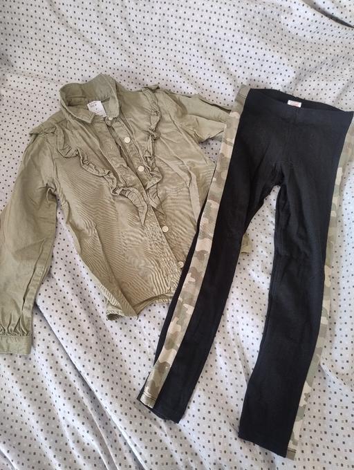 Buy & Sell Moxley Walsall - Photos for 6-7 years Denim Co shirt and F&F leggings