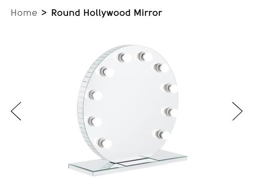 Buy & Sell Shirley Solihull - Photos for Monroe hollywood round mirror NEW