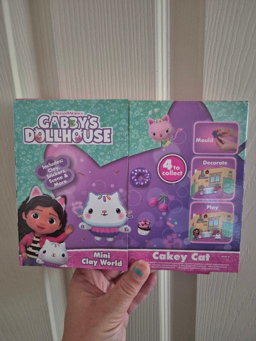 Buy & Sell Crumpsall Manchester - Photos for new Gabby's Dollhouse Cakey Cat Mini Clay Wor