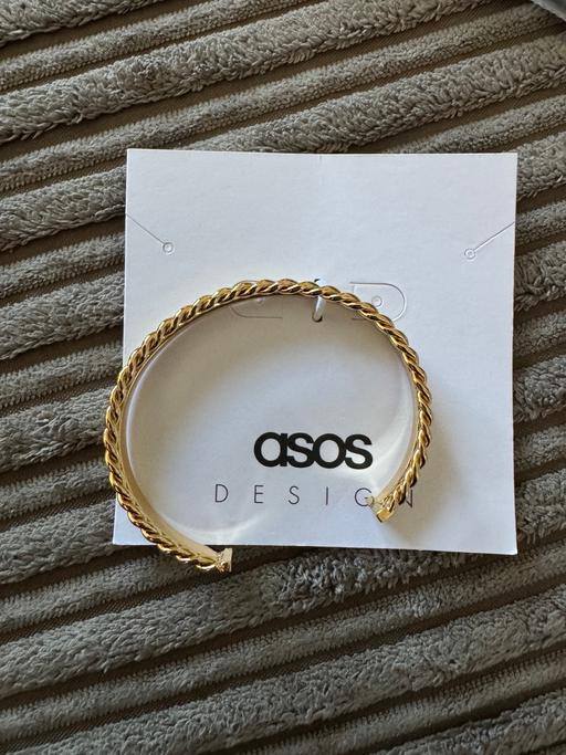 Buy & Sell Whiston Rotherham - Photos for ASOS Design 14k gold plated cuff bracelet