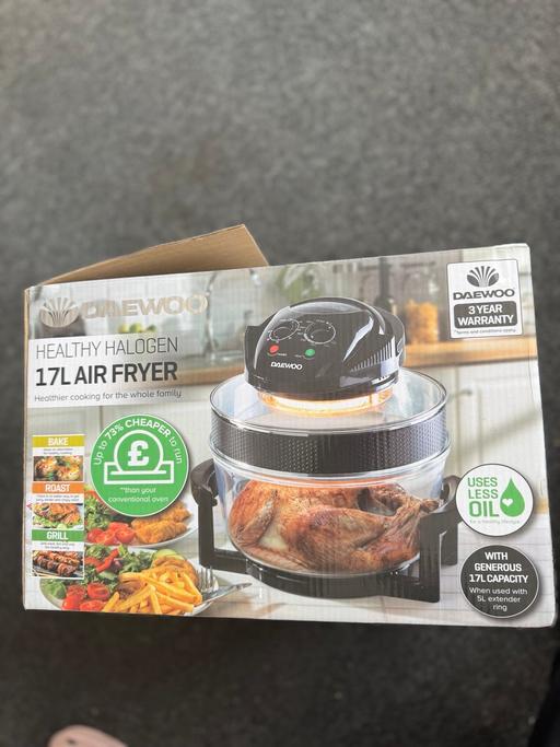 Buy & Sell Blackpool Town Centre Blackpool - Photos for Daewoo 17L Deluxe Halogen Air Fryer