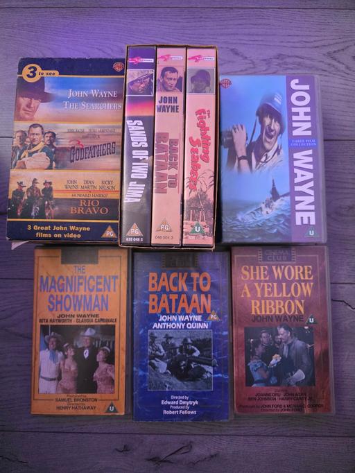 Buy & Sell Blackpool Town Centre Blackpool - Photos for John Wayne VHS tapes