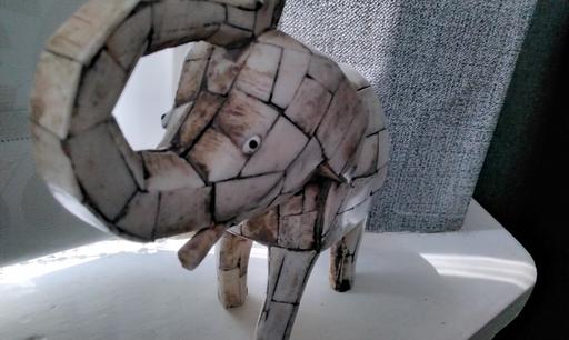 Buy & Sell Yardley Birmingham - Photos for antique hand carved bone elephant sculpture 
