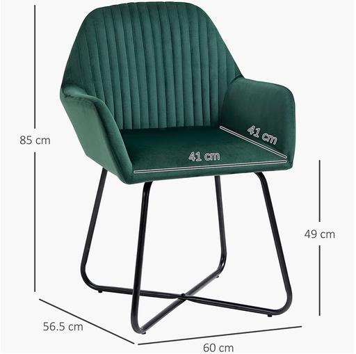 Buy & Sell Roehampton South West London - Photos for Homcom Modern Accent Chair Brand New