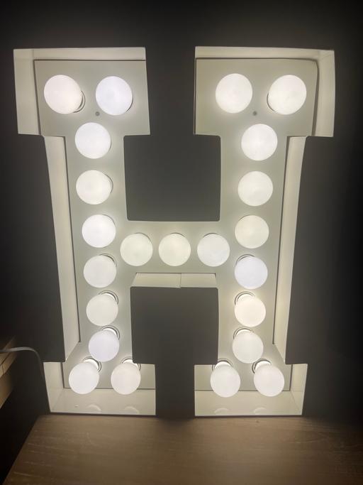 Buy & Sell Hackney Central East London - Photos for Seletti H Alphabet Light