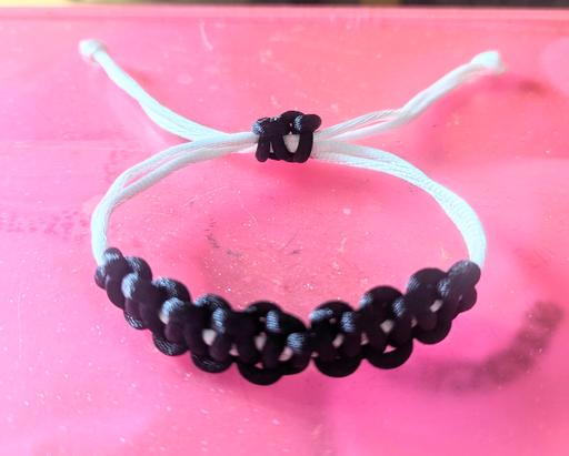 Buy & Sell Georgetown Blaenau Gwent - Photos for Handmade Male criss cross black/white bracele
