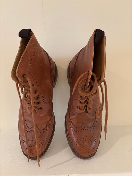 Buy & Sell - Photos for Oxford brown leather boots