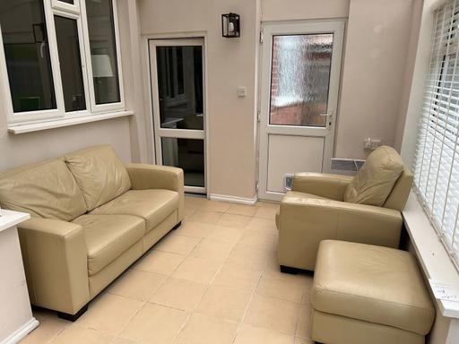 Buy & Sell Shirley Solihull - Photos for 3 piece sofa set - recliner + ottoman