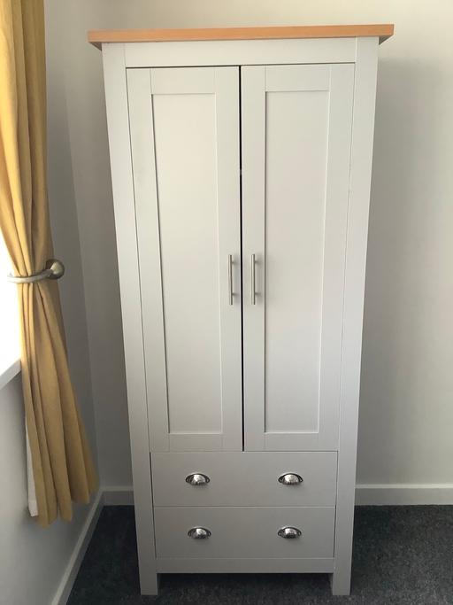 Buy & Sell Walsall Wood Walsall - Photos for 2 drawer wardrobe with drawers & hanging spac