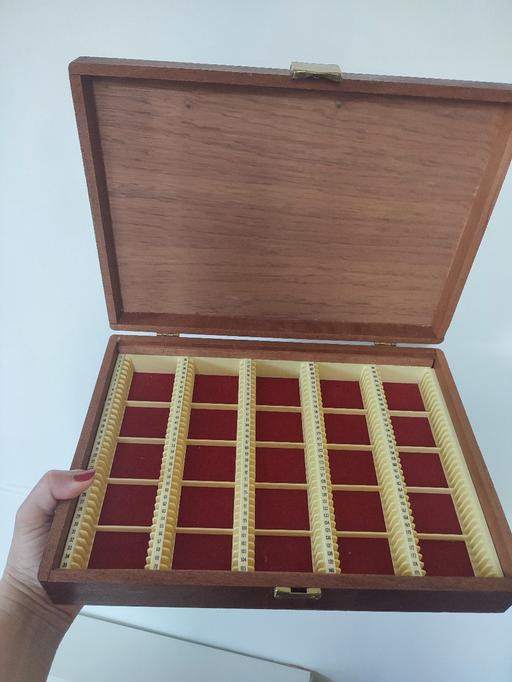 Buy & Sell Kennington South East London - Photos for Vintage wooden slide box 22cm x 31cm