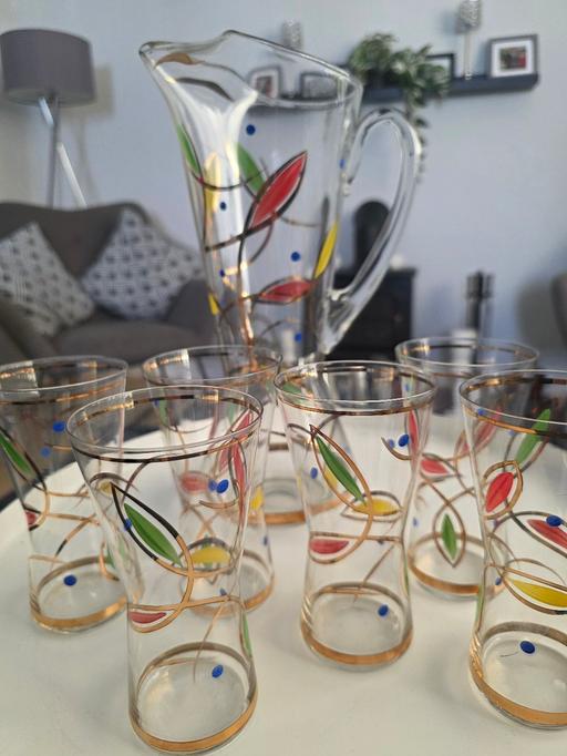 Buy & Sell Kitts Green Birmingham - Photos for vintage water jug and glasses