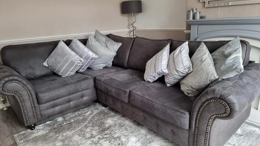 Buy & Sell Minworth Trade Park Birmingham - Photos for Corner sofa - Oakland blue / grey corner
