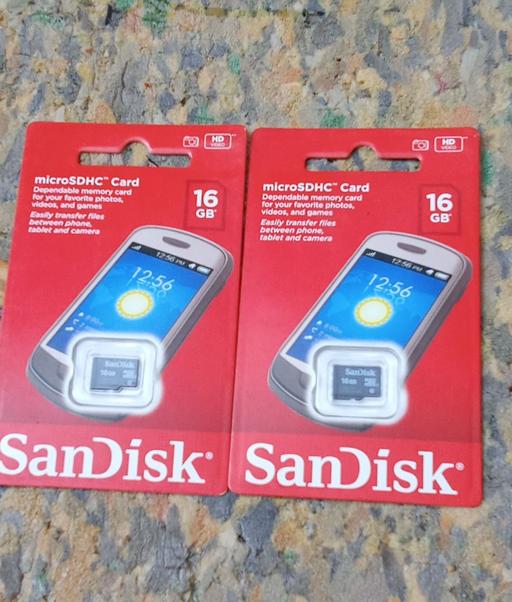 Buy & Sell Kidbrooke South East London - Photos for Brand New 16Gb SanDisk Micro-Sd x2