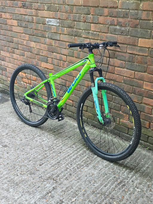 Buy & Sell Dulwich South East London - Photos for WOLF 29 DISC BRAKE MOUNTAIN BIKE (15.5