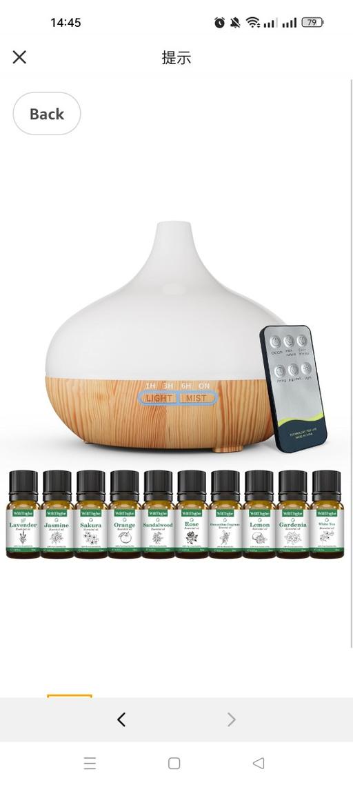Buy & Sell Nechells Birmingham - Photos for Aroma Diffuser Set for Essential Oils 500 ml