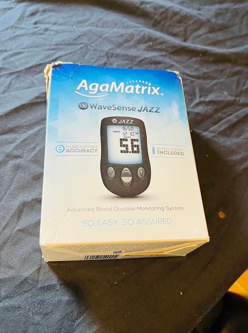 Buy & Sell Croydon Croydon - Photos for AGAMATRIX WAVESENCE JAZZ BLOOD SUGAR KIT-B.N