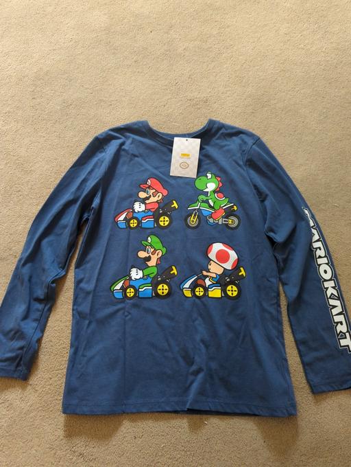 Buy & Sell Blue Bell Hill Tonbridge and Malling - Photos for Mario kart Long sleeve T-shirt