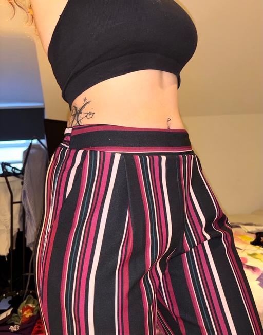 Buy & Sell Northampton West Northamptonshire - Photos for Multicoloured Striped Straight Leg Trousers