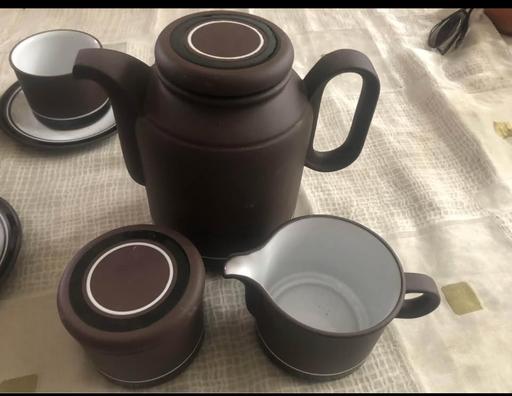 Buy & Sell East India East London - Photos for Vintage Hornsea Contrast Tea Set for 6