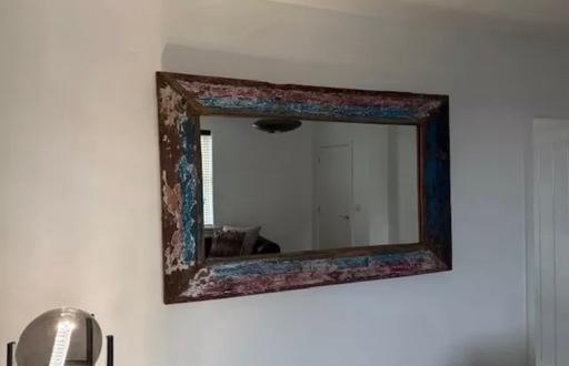 Buy & Sell Lambley Gedling - Photos for Reclaimed Teak Boat Wall Mirror