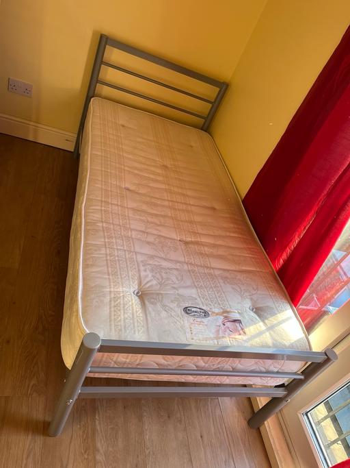 Buy & Sell Upper Walthamstow East London - Photos for Single Bed with Mattress - Used 4 Days only!