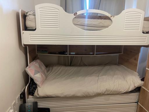 Buy & Sell Stratford East London - Photos for Triple bunk bed with storage (reduced price)