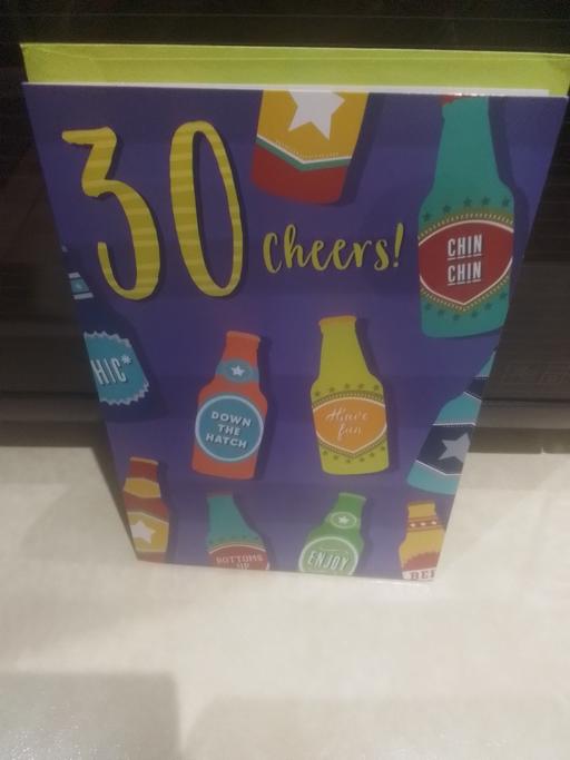 Buy & Sell Streetly Walsall - Photos for 30TH BIRTHDAY CARD