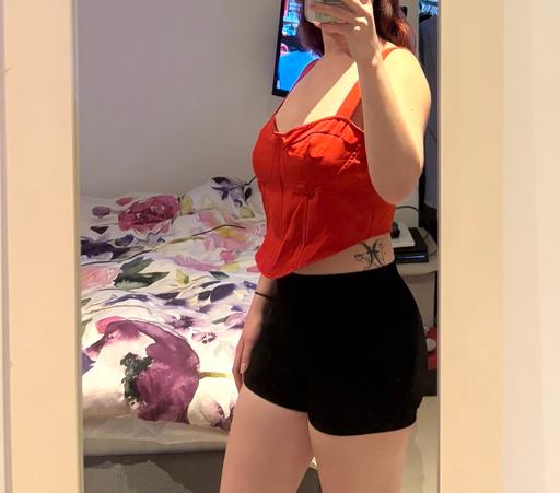 Buy & Sell Abington West Northamptonshire - Photos for Red Corset Crop Top